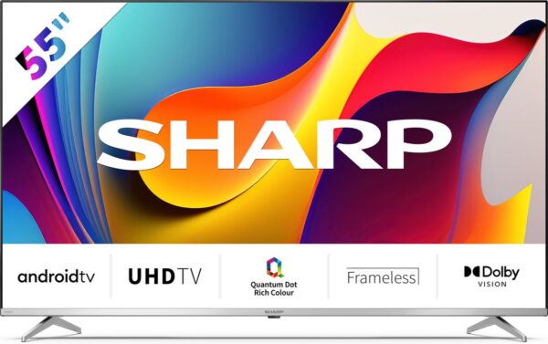 Sharp Aquos 55FP1EA - 55inch 4K UHD QLED Android TV - 2023 (5903802468809)