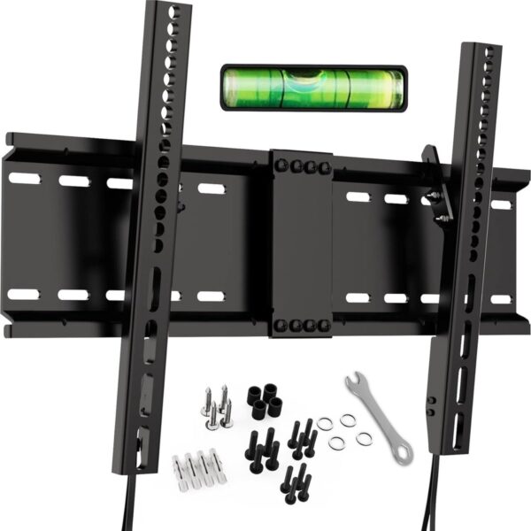 TV Muurbeugel, Kantelbare TV Beugel voor de Meeste 32-70 inch LED, LCD, OLED, Plasma Flat &Curved TV's tot 45 kg, Max. VESA 600x400mm (7595980999466)