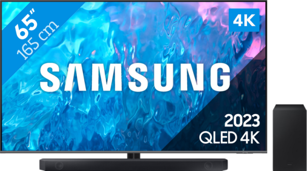 Samsung QLED 65Q74C (2023) + soundbar (6095627076099)
