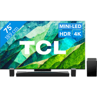 Koop TCL QD Mini-Led 75C81B (2024) + soundbar - 6151116068058