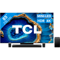 Koop TCL QD Mini-LED 85C803 (2023) + soundbar - 6151116070020