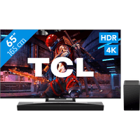 Koop TCL QLED 65C743 (2023) + soundbar - 6151116082016