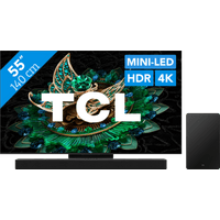 Koop TCL QD Mini-Led 55C71N (2024) + TCL Q75H - 6151117836847