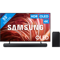 Koop Samsung OLED 4K 55S85D (2024) + Samsung HW-Q600C (2023) - 6151118449442