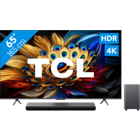 Koop TCL QLED 65C61B (2024) + soundbar - 6151115519582