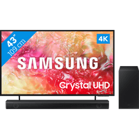 Koop Samsung Crystal UHD 43DU7100 (2024)  + Soundbar - 6151115994907