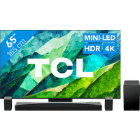 Koop TCL QD Mini-Led 65C81B (2024) + soundbar - 6151116068072