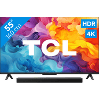 Koop TCL 4K LED 55P61B + TCL S45H 2.0 Soundbar - 6151118187153