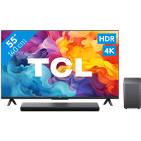 Koop TCL 4K LED 55P61B + TCL S55H 2.1 Soundbar - 6151118190177