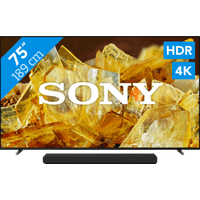 Koop Sony Bravia KD-75X90L (2023) + Soundbar - 6151116263248