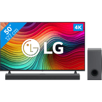 Koop LG 50NANO81T6A (2024) + LG DS80QY - 6151118052048