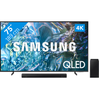 Koop Samsung QLED 4K 75Q64D (2024) + Samsung HW-B530 (2022) - 6151119961967