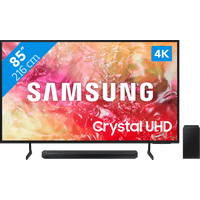 Koop Samsung Crystal UHD 85DU7100 (2024) + Soundbar - 6151116011030