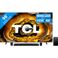 Koop TCL QD Mini-led 98X955 Max (2024) + soundbar - 6151116060083