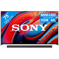 Koop Sony 75" Bravia 9 4K QLED XR Mini-led (2024) + Sony Bravia Theatre Bar 9 - 6151122239282