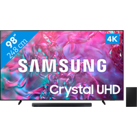 Koop Samsung Crystal UHD 98DU9070 (2024) + Soundbar - 6151114657605