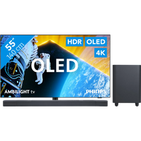 Koop Philips 55OLED809 - Ambilight (2024) + JBL Bar 800 Zwart - 6151123177101