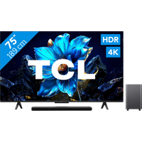 Koop TCL 75" QLED P71K 4K (2025) + TCL S55H 2.1 Soundbar - 6151123269219
