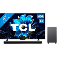 Koop TCL 43" QLED P71K 4K (2025) + TCL S55H 2.1 Soundbar - 6151123321375