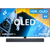 Koop Philips 48OLED809 - Ambilight (2024) + JBL Bar 300 Zwart - 6151123546556