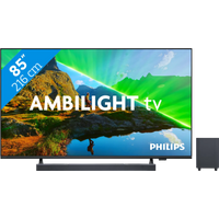 Koop Philips 85PUS8309 - Ambilight (2024) + JBL Bar 800 Zwart - 6151123556548