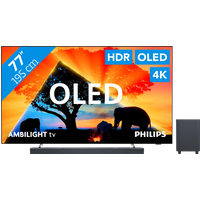 Koop Philips 77OLED759 - Ambilight (2024) + JBL Bar 800 Zwart - 6151123557521