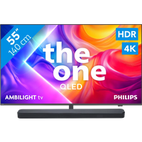 Koop PPhilips Ambilight 55" PUS9000 QLED 4K (2025) + JBL Bar 300 M2 Zwart - 6151123625640