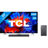 Koop TCL 55" QLED P81K 4K (2025) + TCL S55H 2.1 Soundbar - 6151124017086