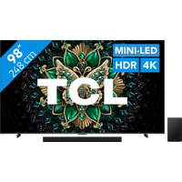 Koop TCL 98" QD Mini-led C61K 4K (2025) + TCL Q75H - 6151124174178