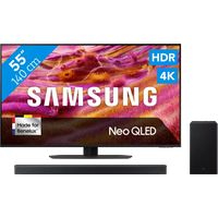 Koop Samsung 55" Neo QLED QN90F 4K (2025) + Samsung HW-Q600F (2025) - 6151124355324