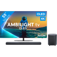 Koop Philips Ambilight 65'' OLED810 4K (2025) + JBL Bar 500 M2 Zwart - 6151124877888