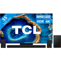 Koop TCL QD Mini-led 55C803 (2023) + TCL Q85H - 6151119920902