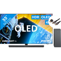 Koop Philips 55OLED809 - Ambilight (2024) + Philips TAB6309 + BlueBuilt HDMI Kabel - 6151120265214