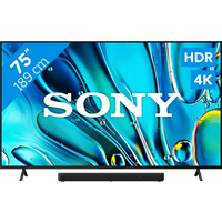 Koop Sony Bravia 3 75" 4K Led (2025) + Sony HT-S2000 Zwart - 6151123348365