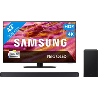 Koop Samsung 43" Neo QLED QN90F 4K (2025) + Samsung HW-B750F (2025) - 6151124369369