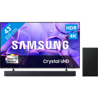 Koop Samsung 43" Crystal UHD U8070F 4K (2025) + Samsung HW-B450F (2025) - 6151125164161
