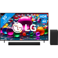 Koop LG 50" Smart UA75 4K (2025) + LG DS40T - 6151126717748