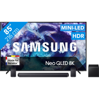Koop Samsung 85" Neo QLED QN900F 8K (2025) + Samsung HW-Q930F Zwart - 6151126864855