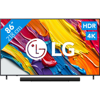 Koop LG 86" QNED82 4K (2025) + Sonos Arc Ultra Zwart - 6151127038088
