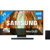 Koop Samsung 75" Neo QLED QN73F 4K (2025) + Samsung HW-B750F (2025) - 6151124023032