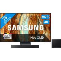 Koop Samsung 75" Neo QLED QN73F 4K (2025) + Samsung HW-QS700F (2025) - 6151124026002
