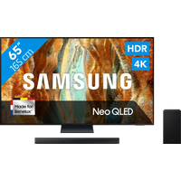 Koop Samsung 65" Neo QLED QN73F 4K (2025) + Samsung HW-B750F (2025) - 6151124028037