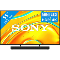 Koop Sony Bravia 5 55" XR Mini-led (2025) + Sony HT-S2000 Zwart - 6151123355318