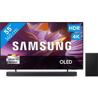 Koop Samsung 55" OLED 4K S85F (2025) + Samsung HW-Q600F Zwart - 6151128147147