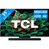 Koop TCL 55" QD Mini-led C71K 4K (2025) + TCL S45H 2.0 Soundbar - 6151129110140