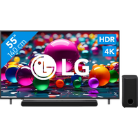 Koop LG 55" 4K Smart UA75 + LG DS77TY - 6151129139141