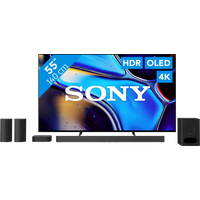 Koop Sony 55'' Bravia 8 OLED 4K (2024) + Sony Bravia Theatre System 6 Zwart - 6151129443484