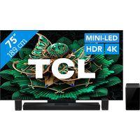 Koop TCL 75" QD Mini-led C71K 4K (2025) + TCL Q85H PRO - 6151129722718