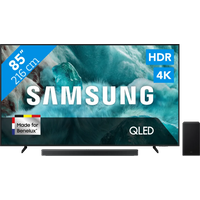 Koop Samsung 85" QLED Q7FA 4K (2025) + Samsung HW-B750F (2025) - 6151124923929
