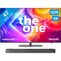Koop Philips Ambilight 43'' PUS9000 QLED 4K (2025) + Philips TAB5109 - 6151127538540